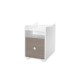 BED TREND PLUS NEW 70/160 WHITE/CAFFE BED TREND PLUS NEW 70/160 WHITE/CAFFE