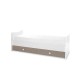 BED TREND PLUS NEW 70/160 WHITE/CAFFE BED TREND PLUS NEW 70/160 WHITE/CAFFE