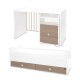 BED TREND PLUS NEW 70/160 WHITE/AMBER