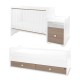 BED TREND PLUS NEW 70/160 WHITE/AMBER