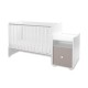 BED TREND PLUS NEW 70/160 WHITE/STRING BED TREND PLUS NEW 70/160 WHITE/STRING