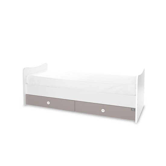 BED TREND PLUS NEW 70/160 WHITE/STRING BED TREND PLUS NEW 70/160 WHITE/STRING