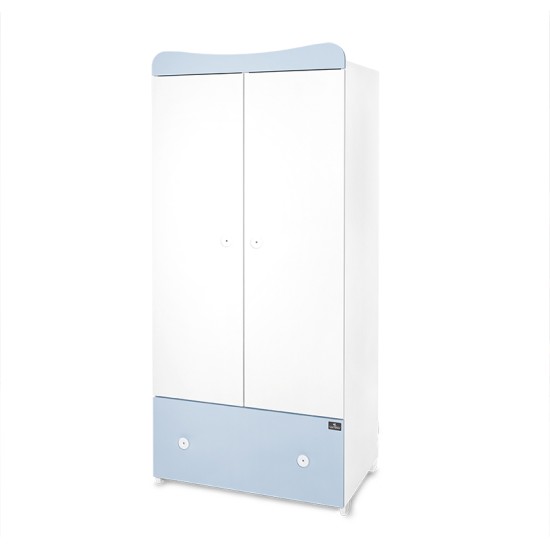 WARDROBE EXCLUSIVE WHITE/BABY BLUE WARDROBE EXCLUSIVE WHITE/BABY BLUE