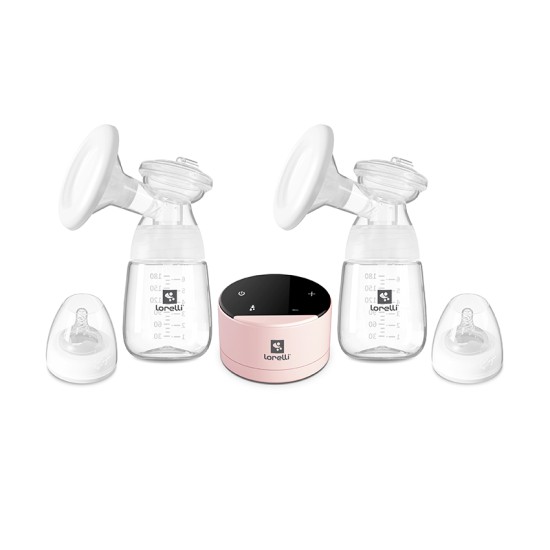 DOUBLE ELECTRIC BREASTPUMP DAILY COMFORT PINK&BLAC DOUBLE ELECTRIC BREASTPUMP DAILY COMFORT PINK&BLAC