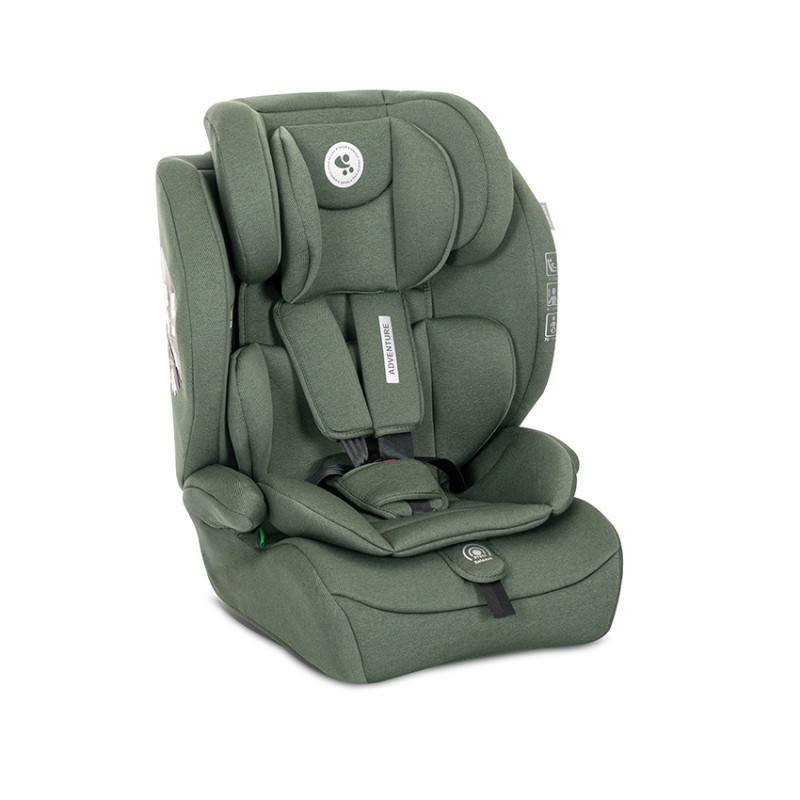 CAR SEAT ADVENTURE 76-150CM GREEN 1pc/L ctn