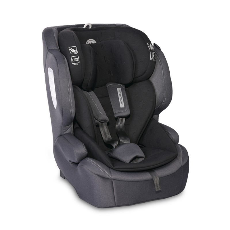 CAR SEAT ANDROMEDA ISOFIX 76-150CM BLACK STARS