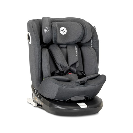CAR SEAT AURIGA GREY i-Size 40-150 CM ISOFIX, 360