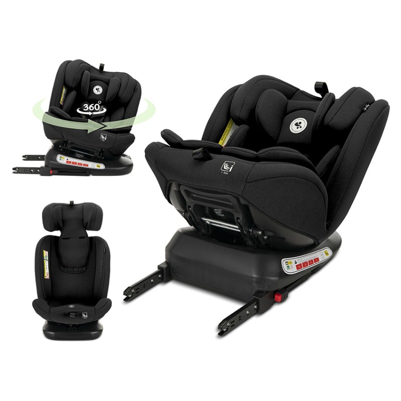CAR SEAT CAPELLA BLACK i-Size 40-150 CM ISOFIX, 36