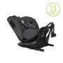 CAR SEAT MONZA GREY i-Size 40-150 CM ISOFIX, 360,