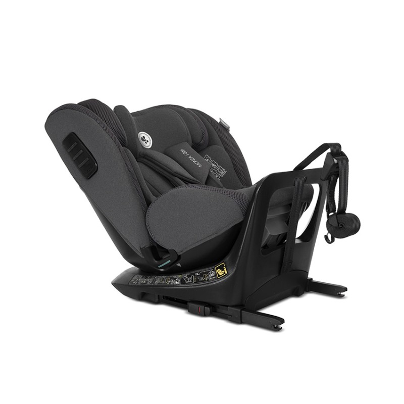 CAR SEAT MONZA GREY i-Size 40-150 CM ISOFIX, 360