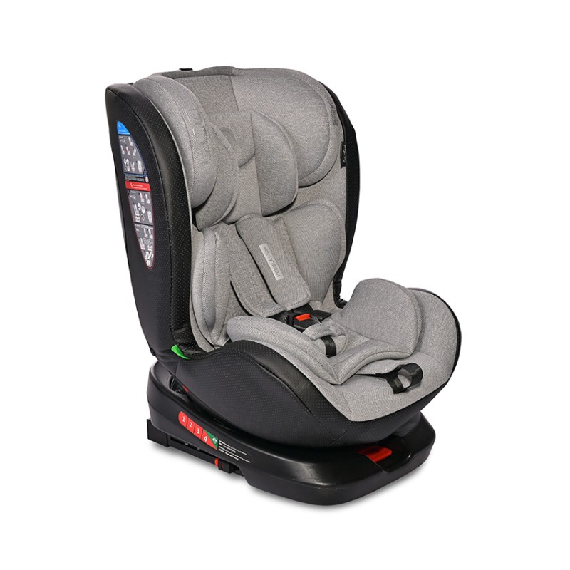CAR SEAT NEBULA i-Size 360 ISOFIX 40-150 CM GREY