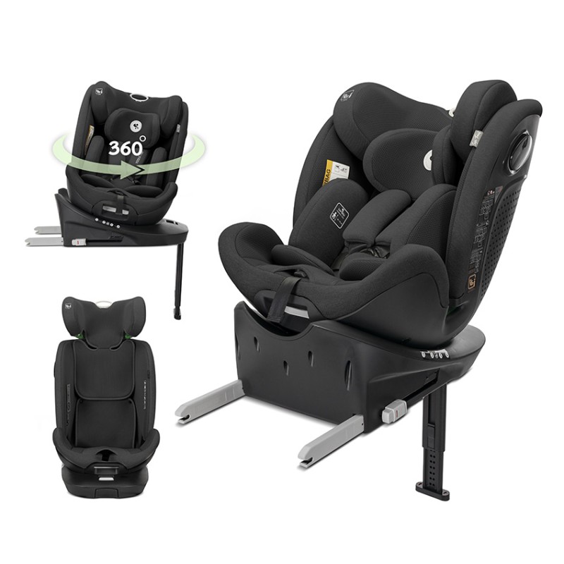 CAR SEAT PERSEUS BLACK i-Size ISOFIX 40-150 CM SUP