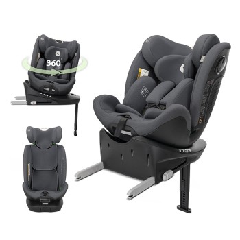 CAR SEAT PERSEUS GREY i-Size ISOFIX 40-150 CM SUPP