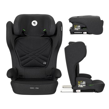 FOLDABLE CAR SEAT RIGEL BLACK i-Size ISOFIX 100-15