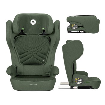 FOLDABLE CAR SEAT RIGEL GREEN i-Size ISOFIX 100-15