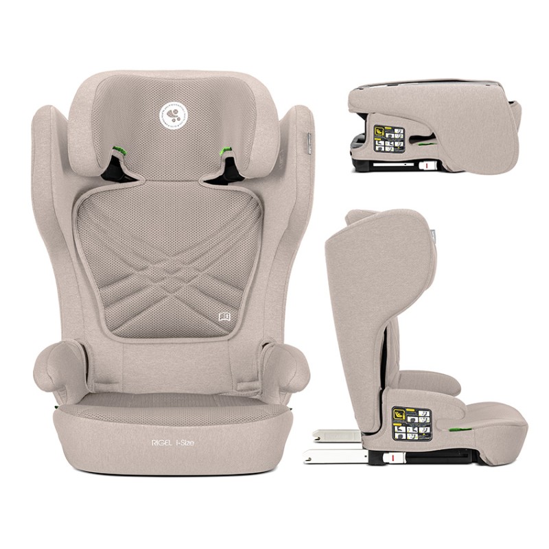FOLDABLE CAR SEAT RIGEL BEIGE i-Size ISOFIX 100-15