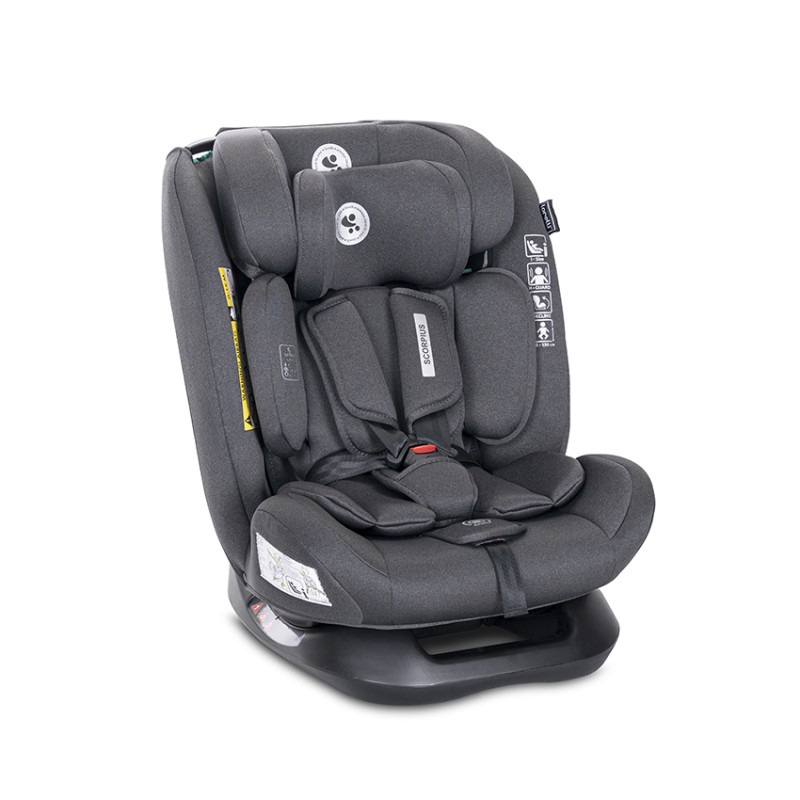 CAR SEAT SCORPIUS 40-150cm BLACK JASPER