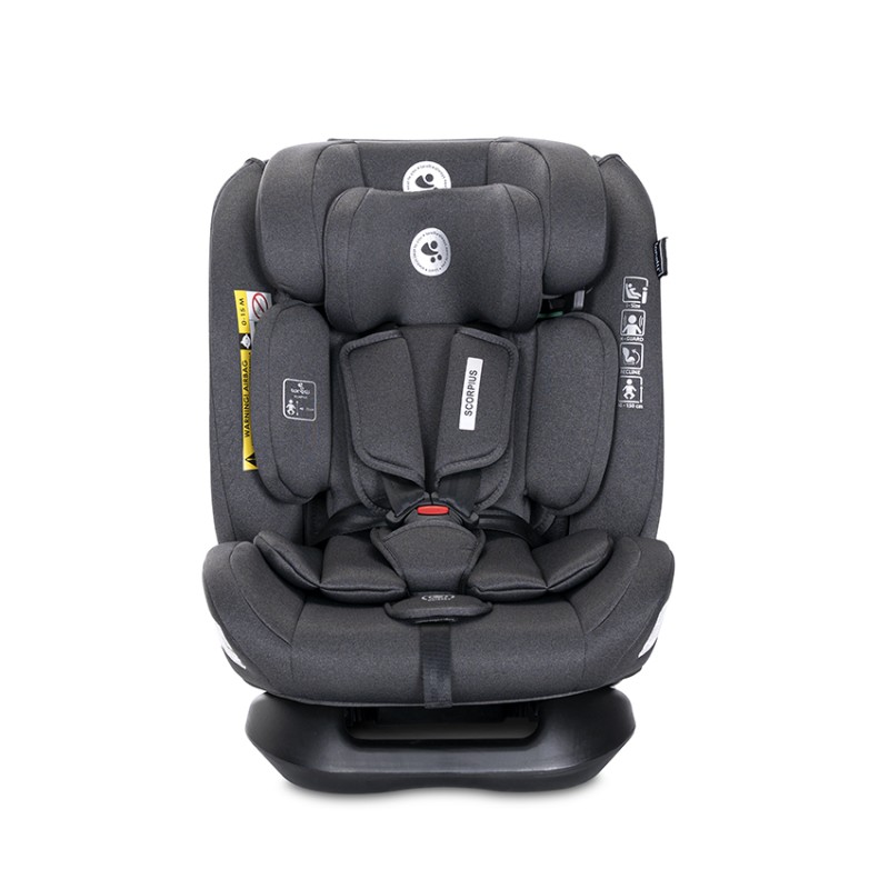 CAR SEAT SCORPIUS 40-150cm BLACK JASPER