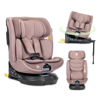 CAR SEAT SOLARIS PINK i-Size ISOFIX 40-150 CM SUPP