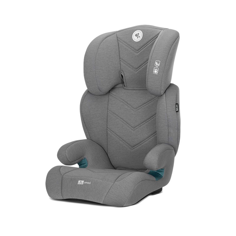 CAR SEAT SPEED GREY i-Size 100-150cm