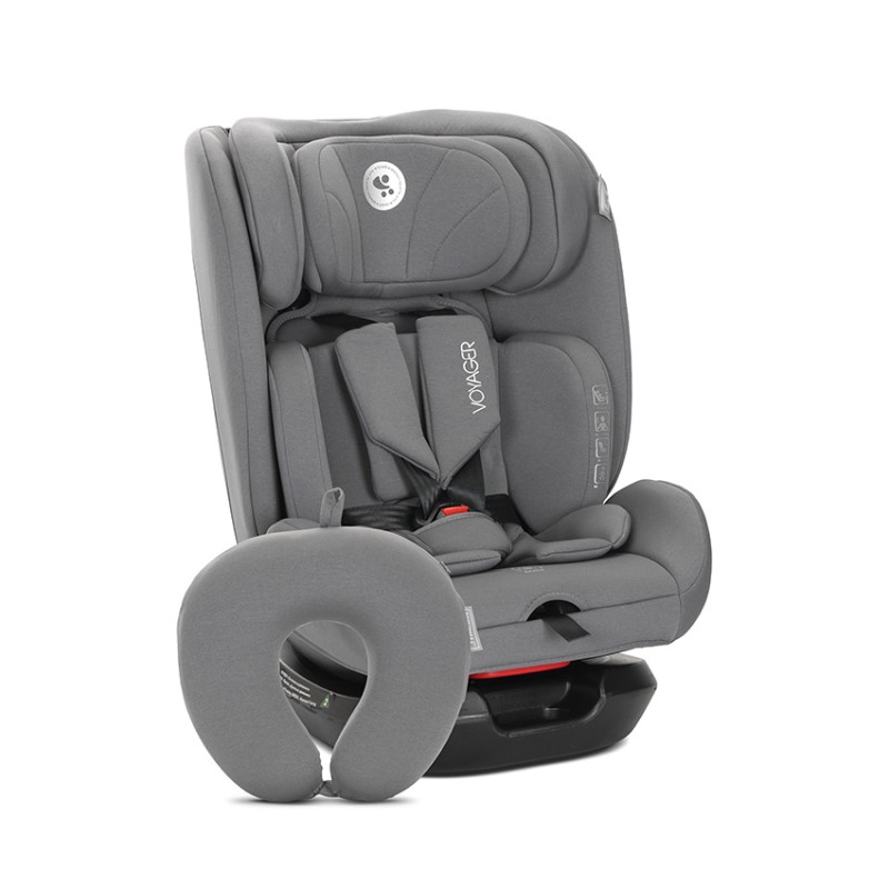 CAR SEAT VOYAGER GREY i-Size 40-150 CM+TRAVEL PILL