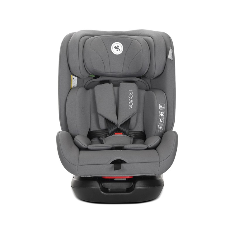 CAR SEAT VOYAGER GREY i-Size 40-150 CM+TRAVEL PILL