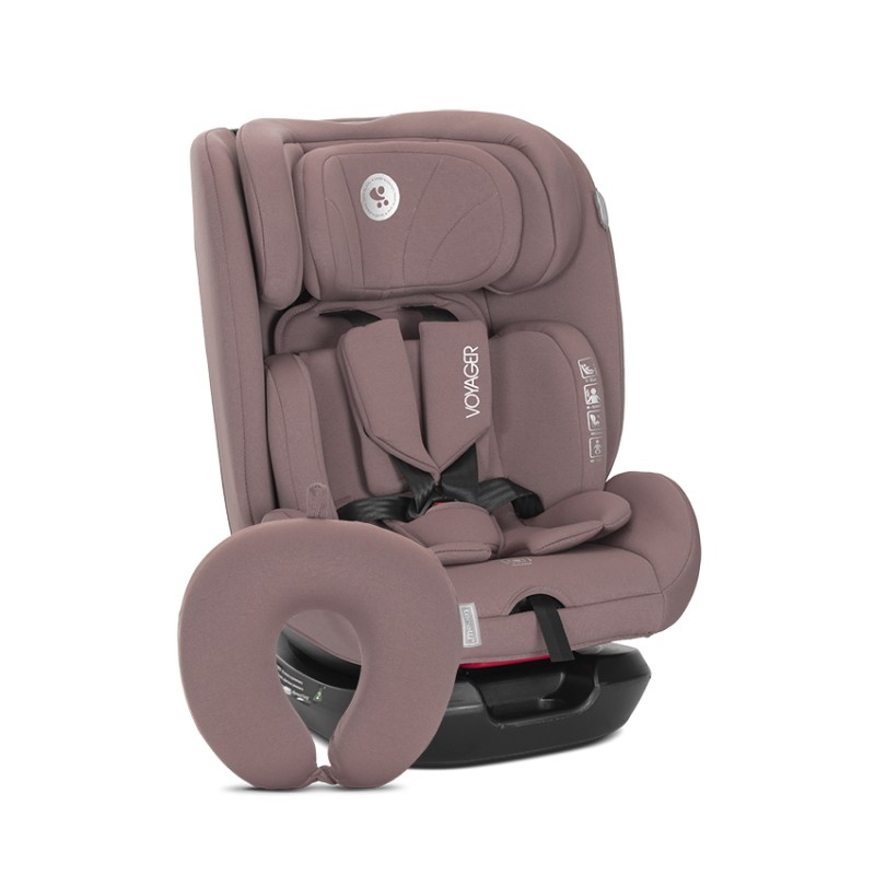 CAR SEAT VOYAGER PINK i-Size 40-150 CM+TRAVEL PILL