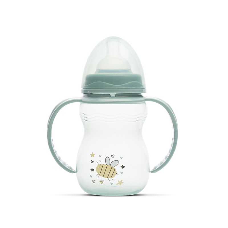 BOTTLE WITH HANDLE MY FRIEND 250 ML ICEBERG GREEN