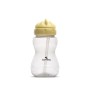 MINI SPORT BOTTLE YELLOW/GREY with straw