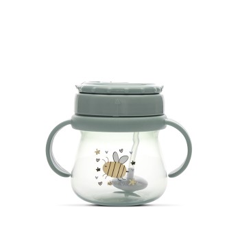 CUP WITH HANDLES MY FRIEND ICEBERG GREEN with weig