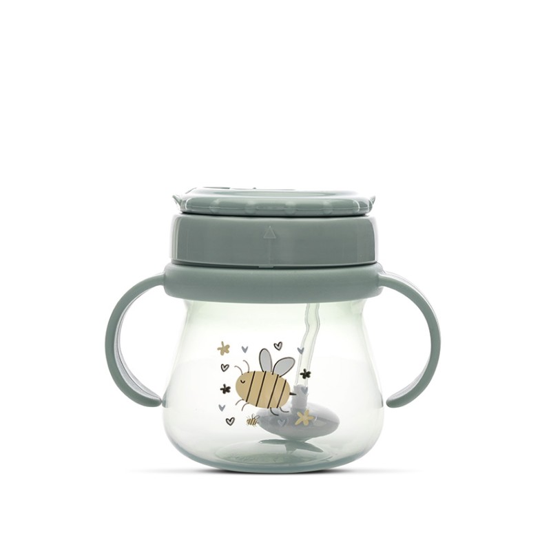 CUP WITH HANDLES MY FRIEND ICEBERG GREEN with weig