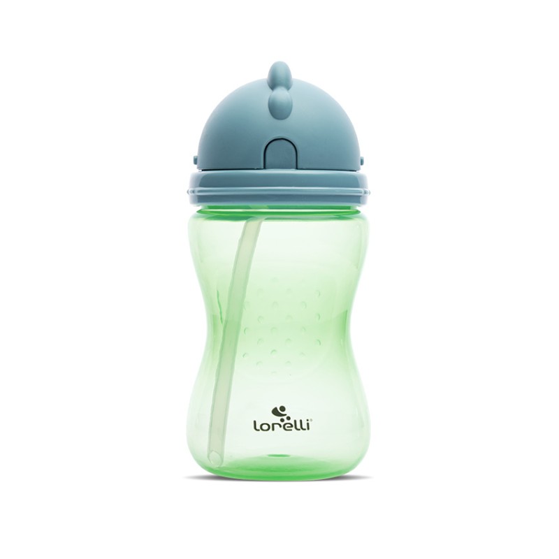 SPORT SIPPER WITH STRAW BLUE/GREEN