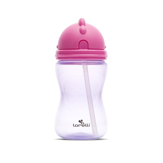 SPORT SIPPER WITH STRAW PINK/PURPLE SPORT SIPPER WITH STRAW PINK/PURPLE