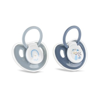 PACIFIER WITH COVER MY FRIEND 2PCS CAMEO BLUE