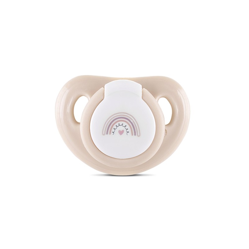 PACIFIER WITH COVER MY FRIEND 2PCS MELLOW ROSE