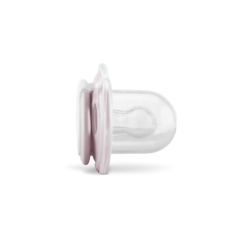 PACIFIER WITH COVER MY FRIEND 2PCS MELLOW ROSE