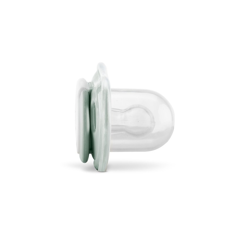 PACIFIER WITH COVER MY FRIEND 2PCS ICEBERG GREEN