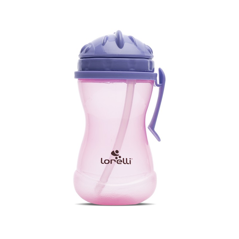 SPORT BOTTLE  WITH HANDLE PURPLE/PINK
