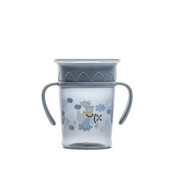 ALL AROUND CUP WITH HANDLES MY FRIEND CAMEO BLUE