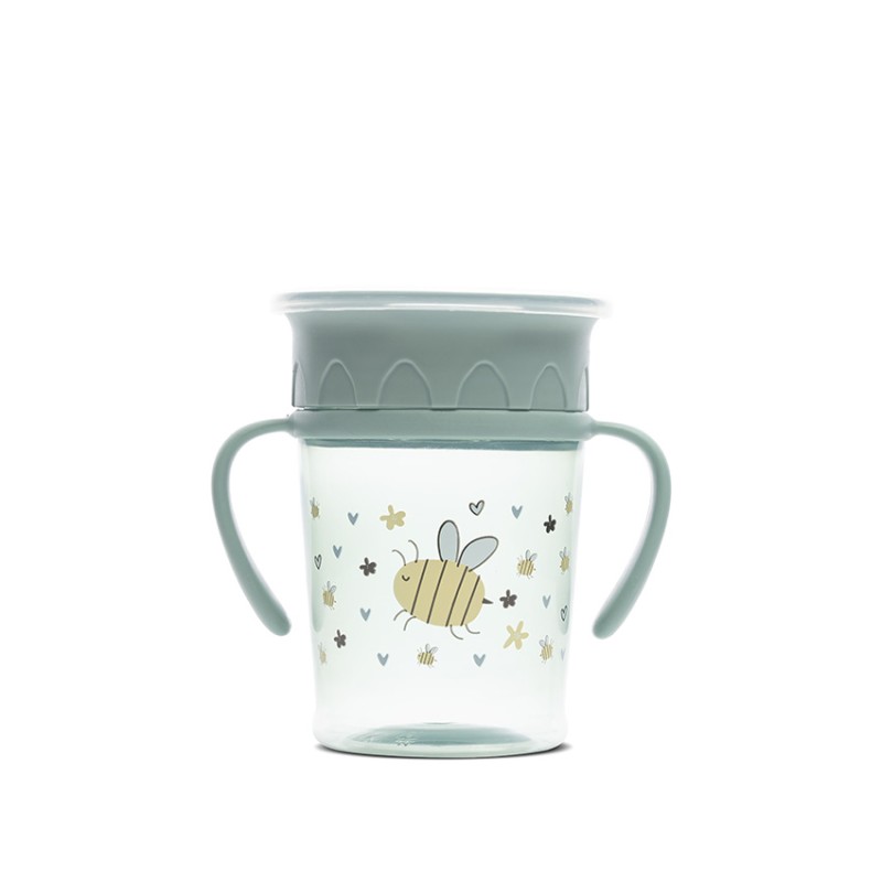 ALL AROUND CUP WITH HANDLES MY FRIEND ICEBERG GREE