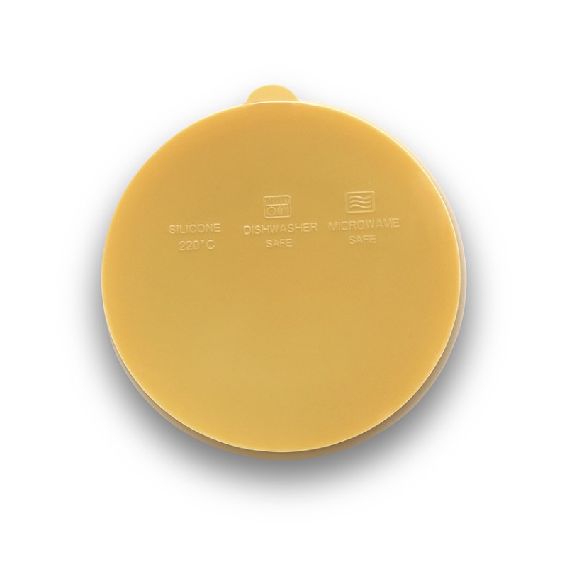 SILICONE VACUUM BOWL NATURAL YELLOW