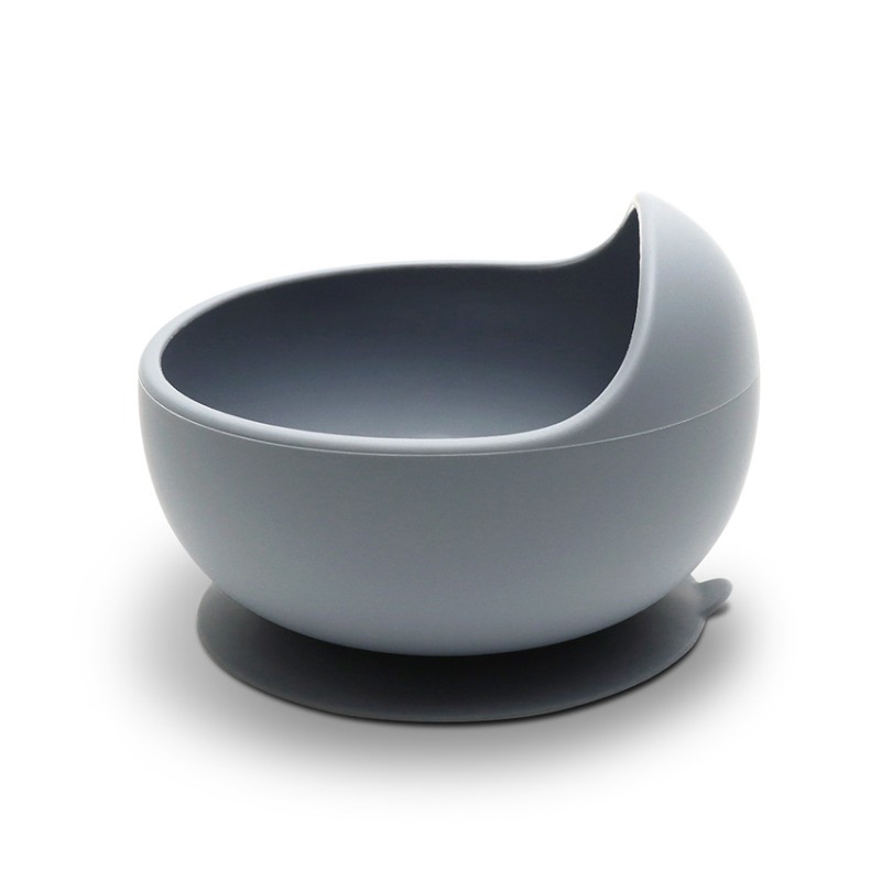 SILICONE VACUUM BOWL NATURAL GREY