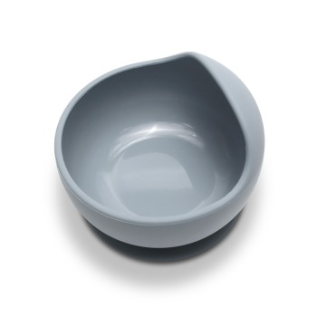 SILICONE VACUUM BOWL NATURAL GREY