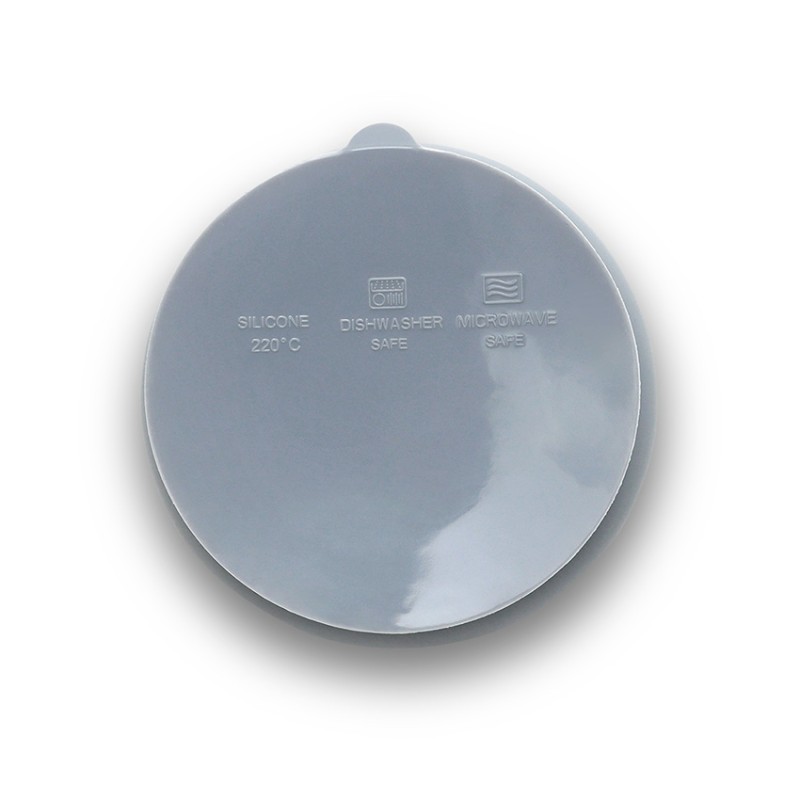 SILICONE VACUUM BOWL NATURAL GREY