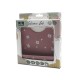 SILICONE BIB NATURAL DEEP PINK