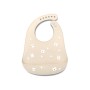 SILICONE BIB NATURAL BEIGE