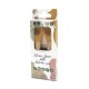 SILICONE SPOONS + BAMBOO 2PCS NATURAL YELLOW