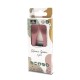 SILICONE SPOONS 2PCS NATURAL DEEP PINK SILICONE SPOONS 2PCS NATURAL DEEP PINK