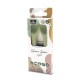 SILICONE SPOONS 2PCS NATURAL FRESH GREEN SILICONE SPOONS 2PCS NATURAL FRESH GREEN