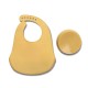 SILICONE FEEDING SET 2PCS NATURAL YELLOW SILICONE FEEDING SET 2PCS NATURAL YELLOW